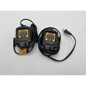 DEWALT DCB1102 12V/20V MAX Battery Chargers Lot of 2 OEM Open Box Unused